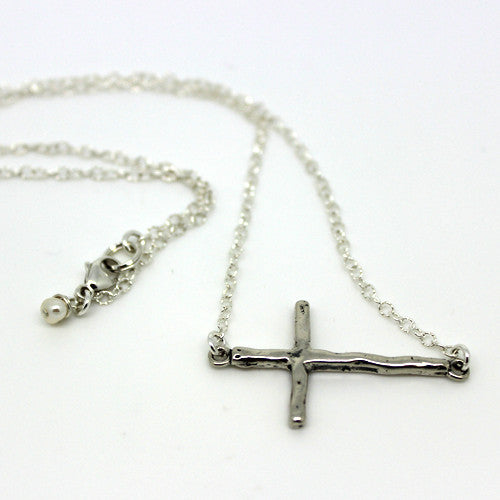 Large Sterling Cross - Margie Edwards Jewelry Designs