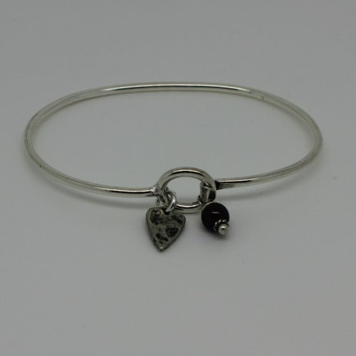 Heart Charm Bracelets - Margie Edwards Jewelry Designs