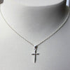 Delicate Cross Necklace - Margie Edwards Jewelry Designs