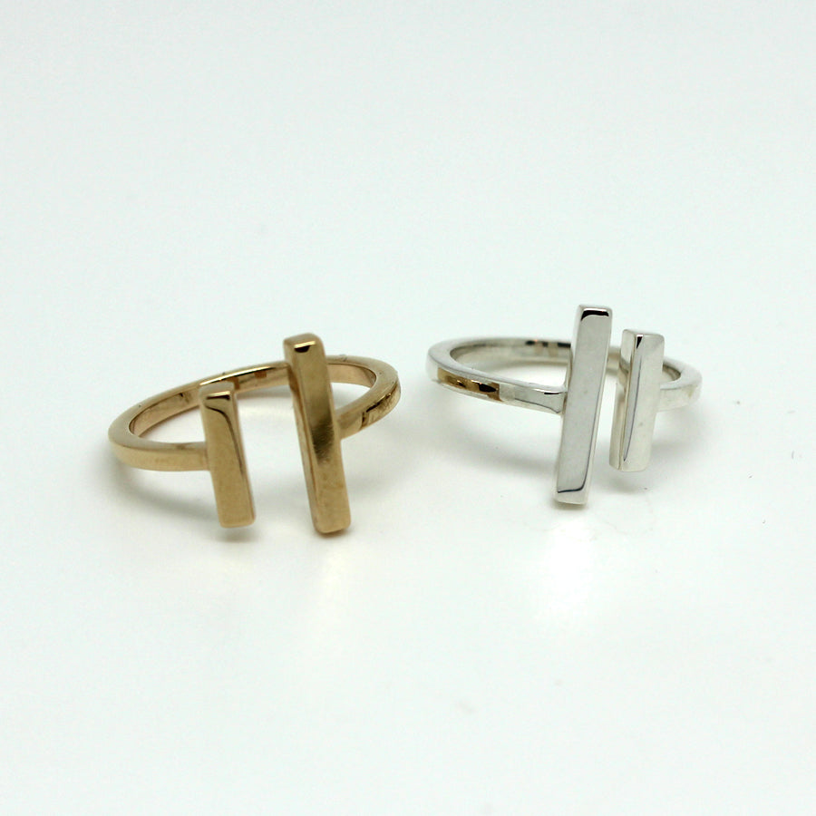 The Bar Ring - Margie Edwards Jewelry Designs