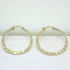 Gold Hoop Earrings - Margie Edwards Jewelry Designs