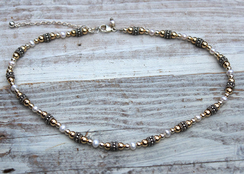 Leslie Necklace - Margie Edwards Jewelry Designs