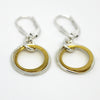 Two Ring Earrings - Margie Edwards Jewelry Designs