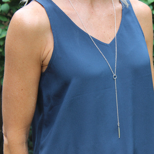 Long Pod Necklace - Margie Edwards Jewelry Designs