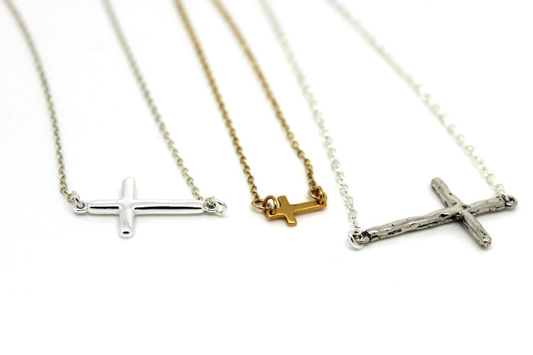 Large Sterling Cross - Margie Edwards Jewelry Designs